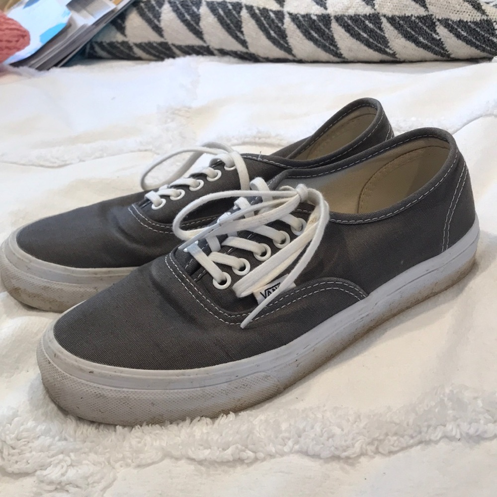 Grey vans